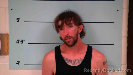 Mugshot of Brandon Nance booked in Bourbon County, Kentucky on August 26, 2026