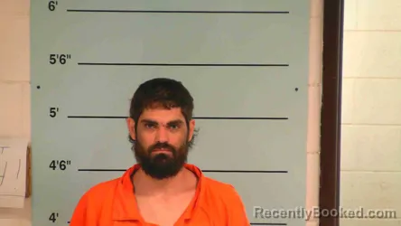 Mugshot of Logan Sparks booked in Bourbon County, Kentucky on October 13, 2026