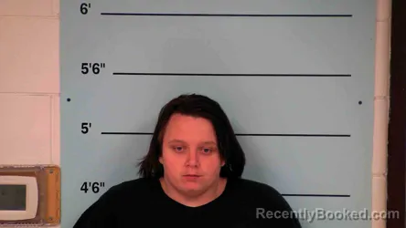 Mugshot of Jasmine Jones booked in Bourbon County, Kentucky on August 6, 2026