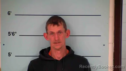 Mugshot of Erik Edgington booked in Bourbon County, Kentucky on October 21, 2026