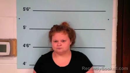Mugshot of Katelynn Bruin booked in Bourbon County, Kentucky on July 27, 2026