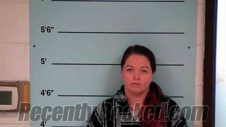 Booking photo from Bourbon County, Kentucky