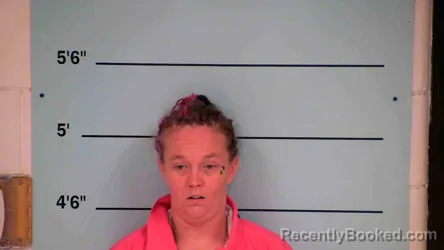 Mugshot of Shawna Curtis booked in Bourbon County, Kentucky on August 16, 2026