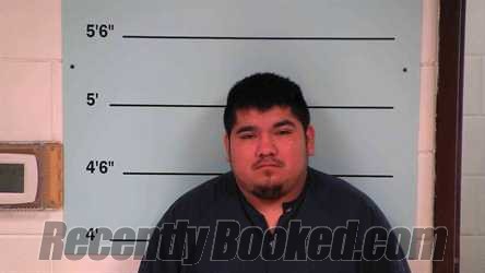 Booking photo from Bourbon County, Kentucky