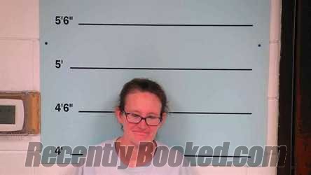 Booking photo from Bourbon County, Kentucky