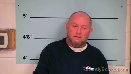 Booking photo from Bourbon County, Kentucky