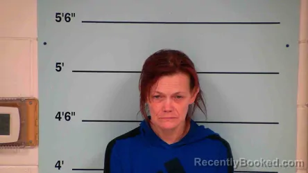 Booking photo from Bourbon County, Kentucky