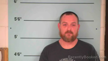 Booking photo from Bourbon County, Kentucky