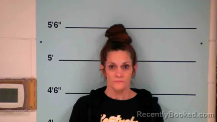 Mugshot of KAREN HATFIELD booked in Bourbon County, Kentucky on April 30, 2026