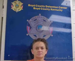 Mugshot of JILL PELFREY booked in Boyd County, Kentucky on July 16, 2026