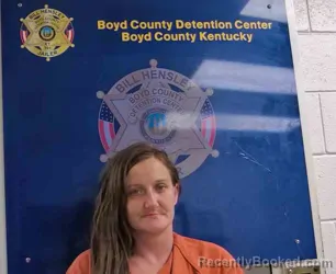 Mugshot of Brittany Wiseman booked in Boyd County, Kentucky on September 10, 2026