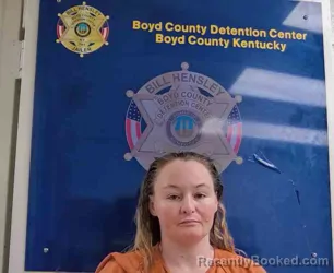 Mugshot of Tenisha Campbell booked in Boyd County, Kentucky on September 15, 2026