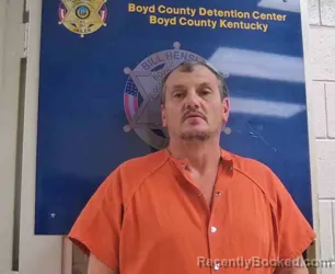 Booking photo from Boyd County, Kentucky