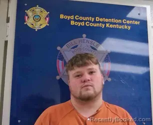 Mugshot of LIAM LYONS booked in Boyd County, Kentucky on April 6, 2026