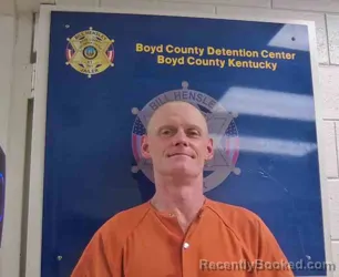 Booking photo from Boyd County, Kentucky