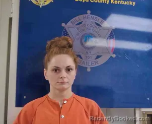Mugshot of BRITTANY WOODEL booked in Boyd County, Kentucky on April 11, 2026