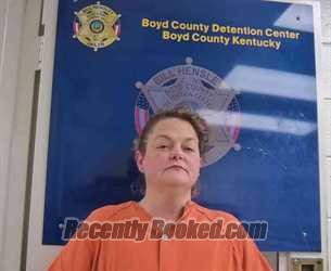 Booking photo from Boyd County, Kentucky