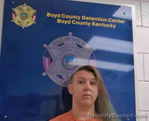 Mugshot of CHANTEL BROWN booked in Boyd County, Kentucky on May 16, 2026
