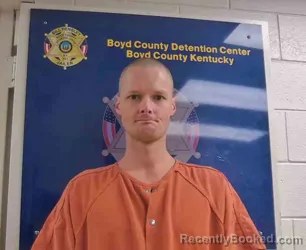 Booking photo from Boyd County, Kentucky