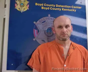 Mugshot of WILLIAM MINIX booked in Boyd County, Kentucky on April 5, 2026