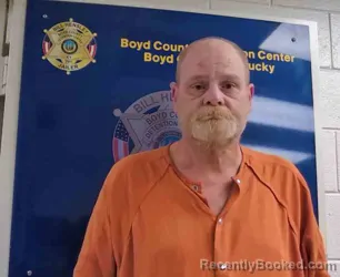 Mugshot of Steven Ferguson booked in Boyd County, Kentucky on September 28, 2026