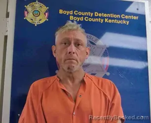 Mugshot of BILLY JACOBS booked in Boyd County, Kentucky on April 7, 2026