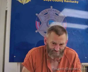 Mugshot of KEITH PORTER booked in Boyd County, Kentucky on April 7, 2026