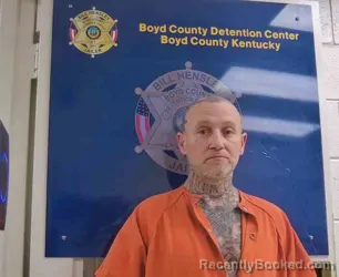 Booking photo from Boyd County, Kentucky
