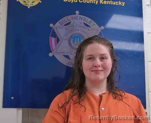 Mugshot of ALEXIS BROWN booked in Boyd County, Kentucky on June 12, 2026