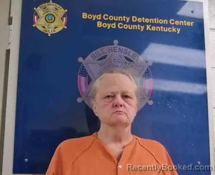 Mugshot of GRACE PERDUE booked in Boyd County, Kentucky on July 4, 2026
