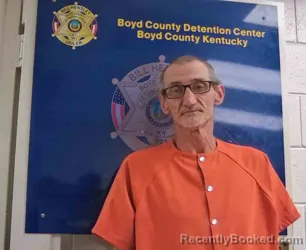 Mugshot of BRIAN FITCH booked in Boyd County, Kentucky on April 27, 2026