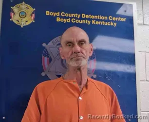 Mugshot of BENJAMIN HUGHES booked in Boyd County, Kentucky on April 16, 2026