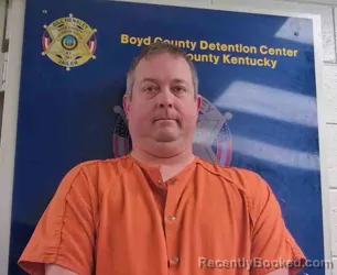 Booking photo from Boyd County, Kentucky