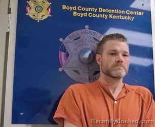 Mugshot of CHAZZ LARGE booked in Boyd County, Kentucky on April 5, 2026