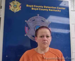 Mugshot of CHRISTY SCOTT booked in Boyd County, Kentucky on June 17, 2026