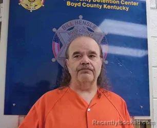 Mugshot of SCOTT FISHER booked in Boyd County, Kentucky on May 1, 2026