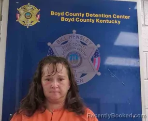 Mugshot of SAMANTHA COOPER booked in Boyd County, Kentucky on June 12, 2026