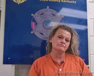 Mugshot of STEPHANIE JENKINS booked in Boyd County, Kentucky on July 24, 2026