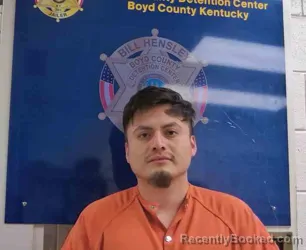 Mugshot of HERNANDEZ WILFRIDO booked in Boyd County, Kentucky on May 5, 2026