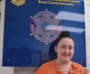 Mugshot of ASHLEIGH SPARKS booked in Boyd County, Kentucky on May 15, 2026