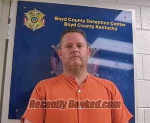 Booking photo from Boyd County, Kentucky