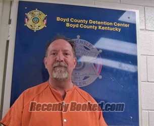 Booking photo from Boyd County, Kentucky