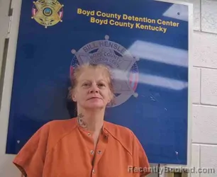 Booking photo from Boyd County, Kentucky