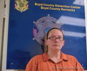 Mugshot of JERRI PRITCHARD booked in Boyd County, Kentucky on April 4, 2026