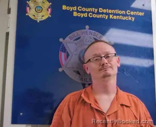 Mugshot of ANTHONY SPENCER booked in Boyd County, Kentucky on April 4, 2026