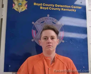 Mugshot of CAITLIN BUCKALEW booked in Boyd County, Kentucky on April 27, 2026