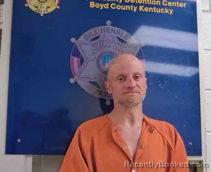 Mugshot of MICHAEL TAPP booked in Boyd County, Kentucky on May 1, 2026