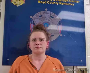 Mugshot of KOURTNEY JEFFERIES booked in Boyd County, Kentucky on May 1, 2026
