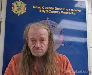 Mugshot of JAMES MORRIS booked in Boyd County, Kentucky on May 28, 2026