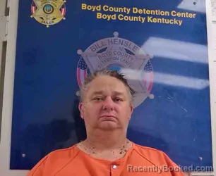 Mugshot of LEROY OBRYAN booked in Boyd County, Kentucky on June 2, 2026